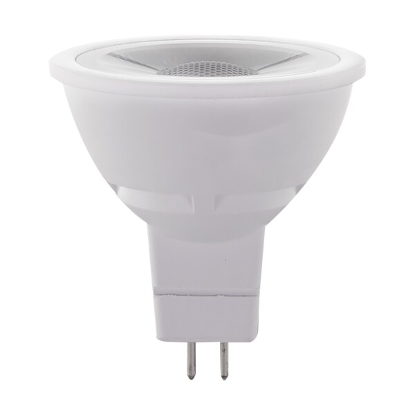 Satco 7 Watt MR16 LED, GU5.3 base, 3000K, 12 Volt, 40 deg. Beam Angle, 2-Card, PK2 S21742 - main
